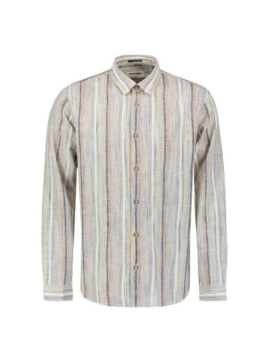 Shirt Slub Coloured Stripes
