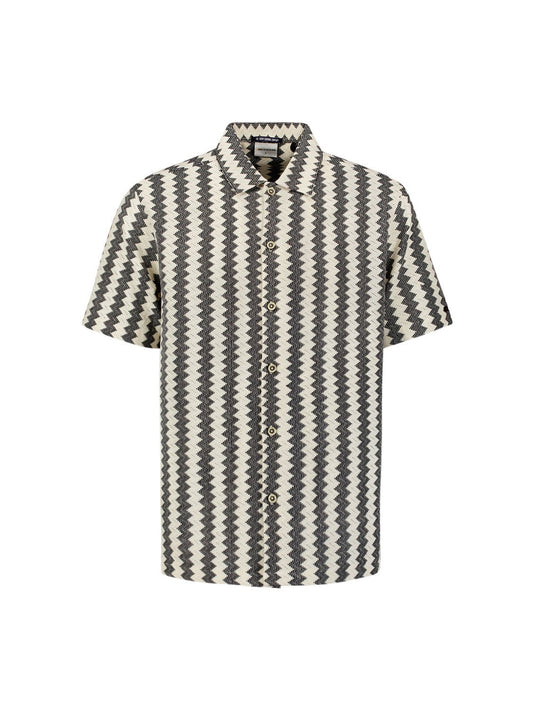Shirt Zig Zag Offwhite