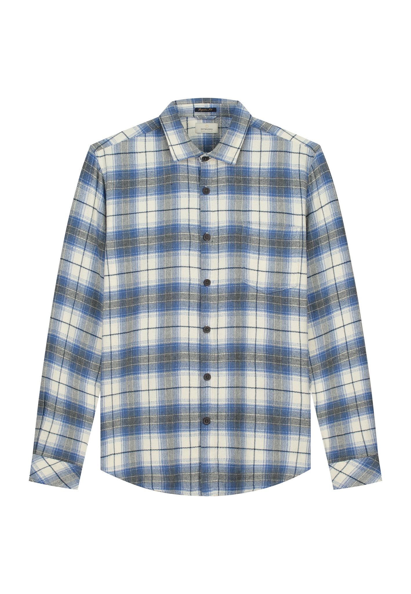 Stein Flanel Shirt Silverbirch