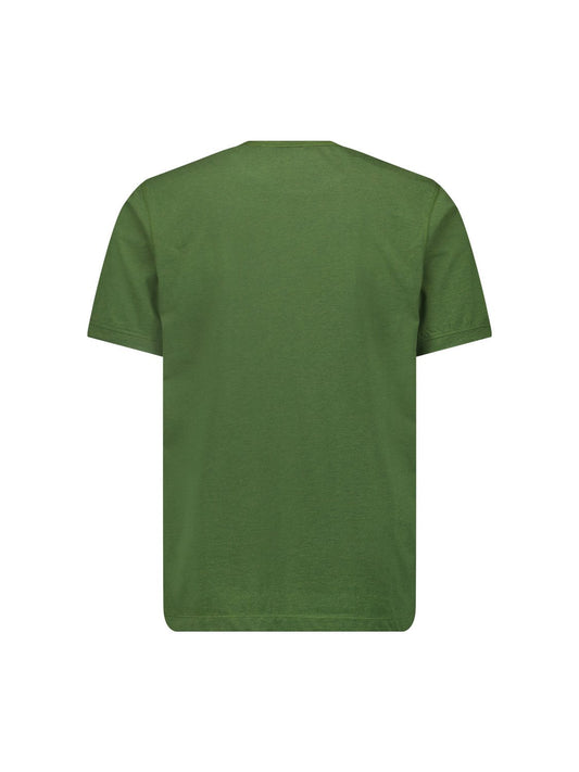 T-shirt Crewneck Melange Green