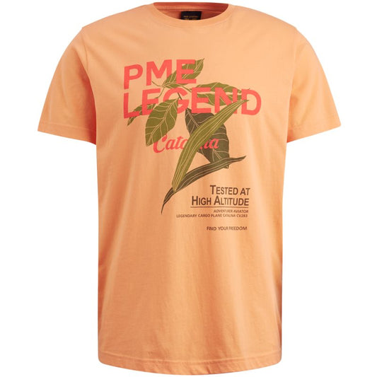 T-shirt Jersey Mock Orange
