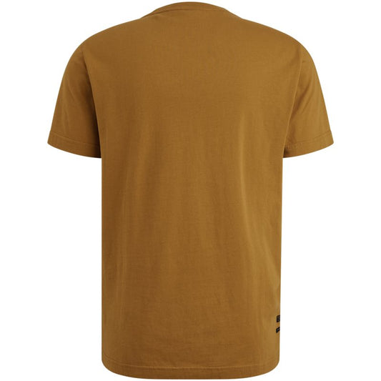 T-shirt Play Golden Brown