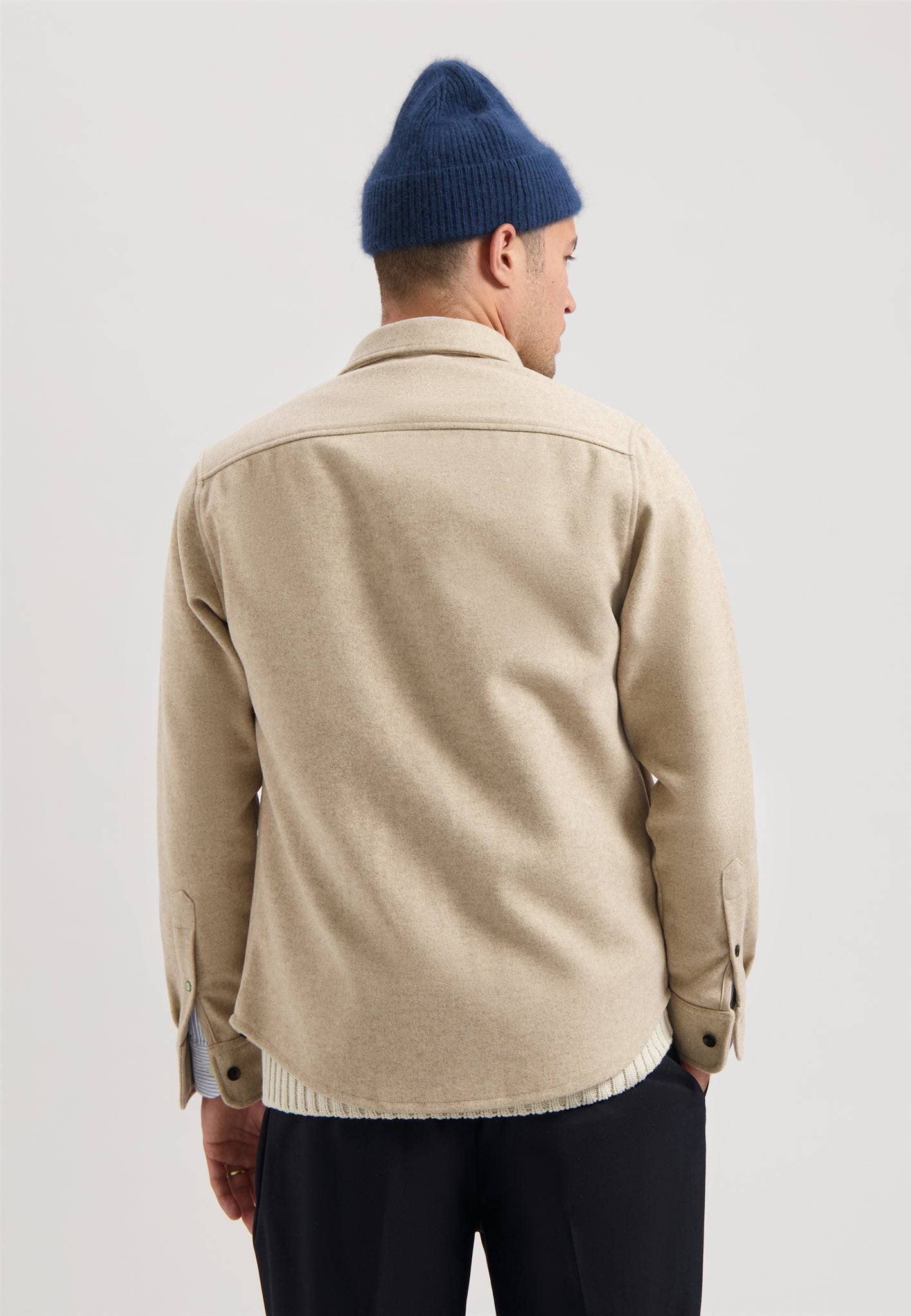 Ulrik Overshirt Tannin Beige