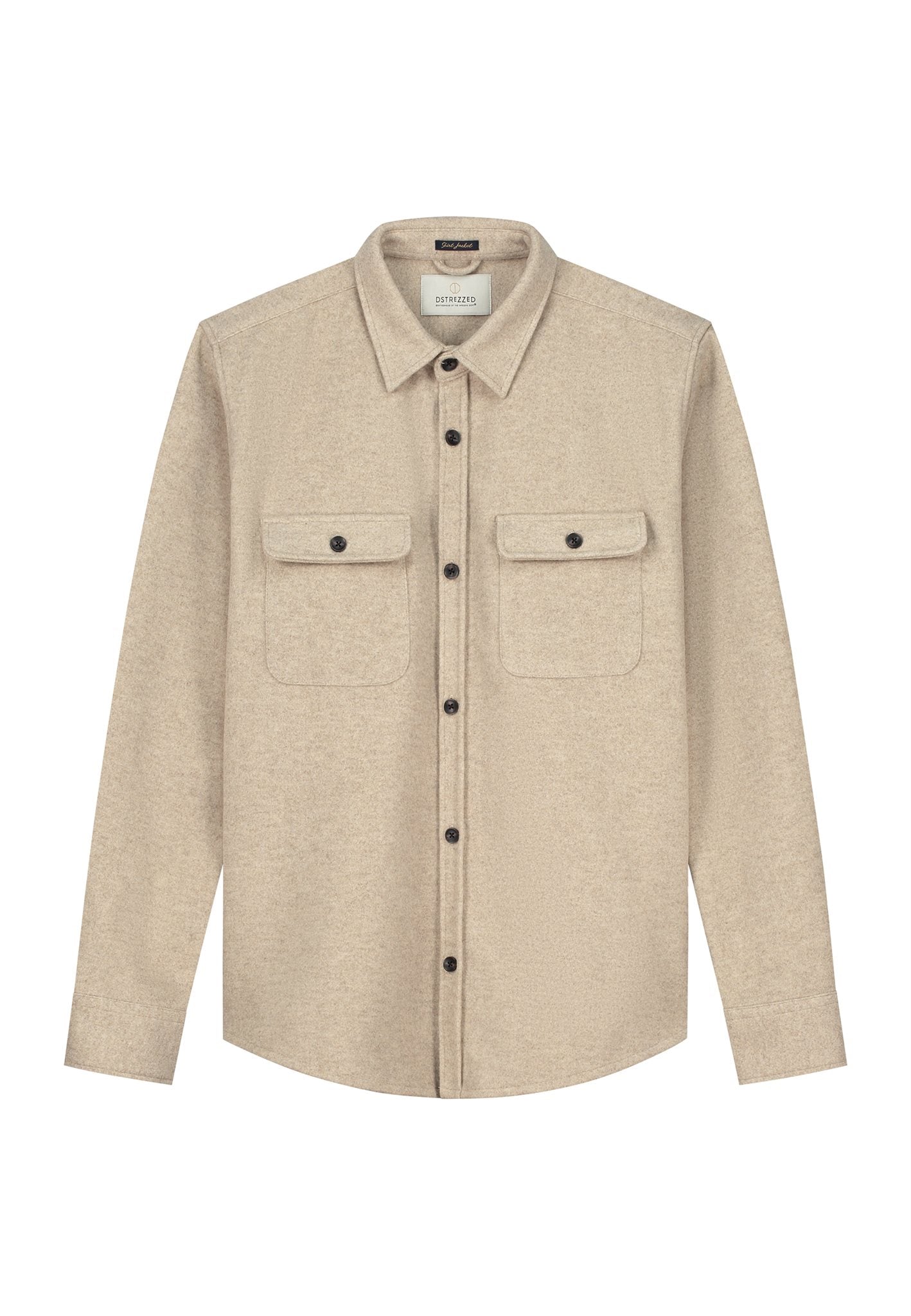 Ulrik Overshirt Tannin Beige