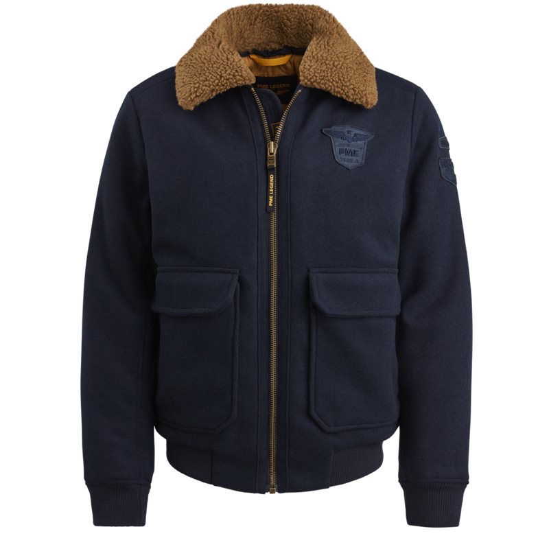 Yetlock Jacket Dense Wool Blue