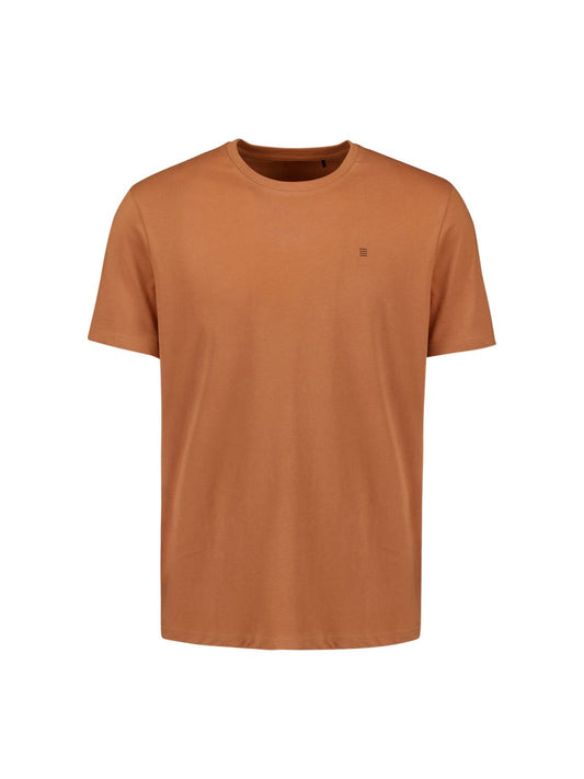 t-shirt Solid Caramel