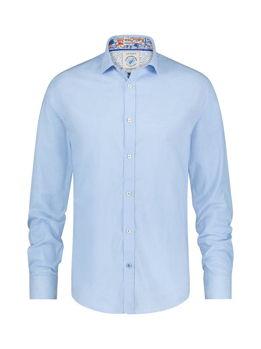 Shirt Linen Light Blue