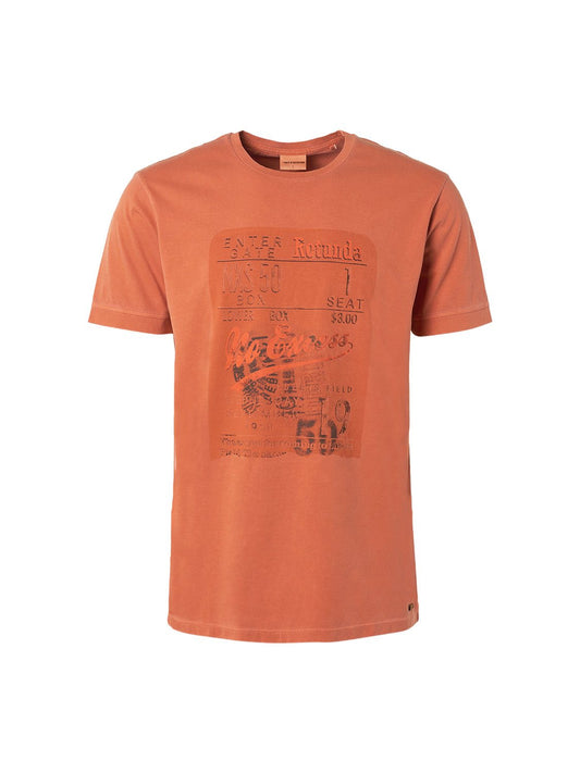 T-Shirt Garment Dyed Papaya